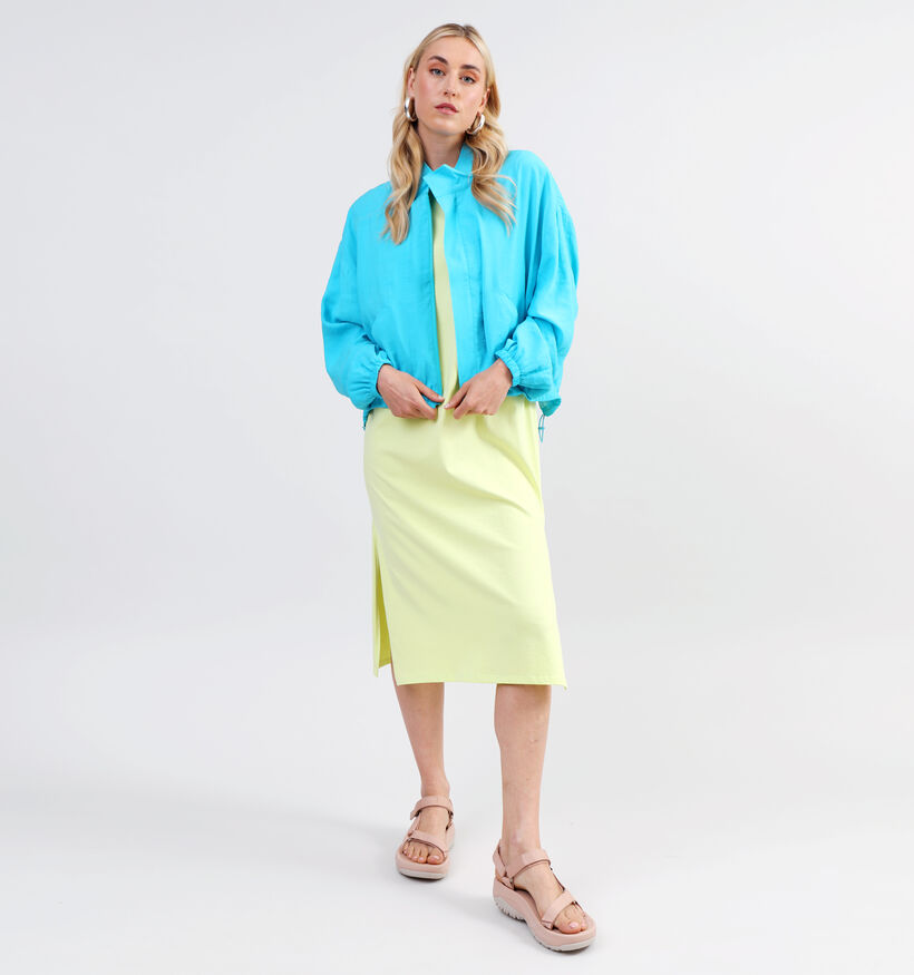 comma casual identity Turquoise Jas voor dames (334426)