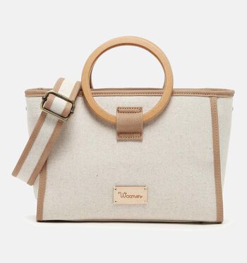 Handtas taupe