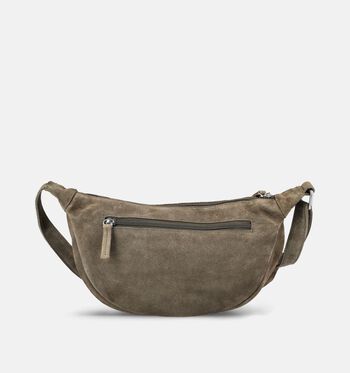 DSTRCT Sacs port&eacute; crois&eacute; Beige/Marron/Vert