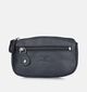 Crinkles Porte-monnaie zippé en Noir pour femmes (365751)