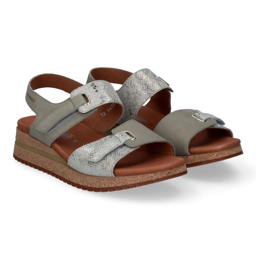 Mephisto Jade Taupe Sandalen in nubuck (306954)