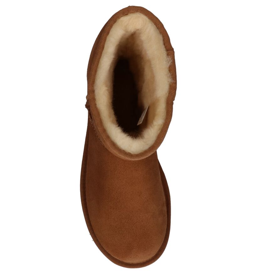 UGG Classic Short Cognac Boots in nubuck (313768)