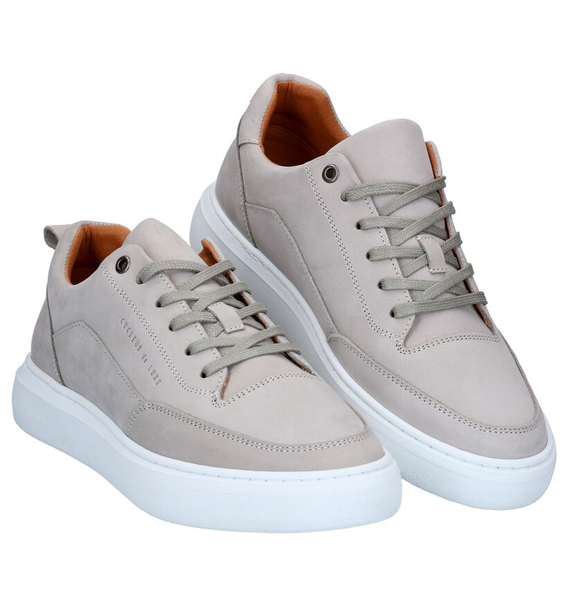 Cycleur de Luxe Mimosa Beige Veterschoenen in nubuck (292514)