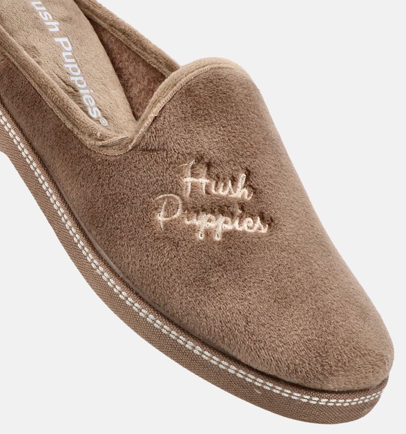 Hush Puppies Coach Pantoufles ouvertes en Brun pour femmes (377686)