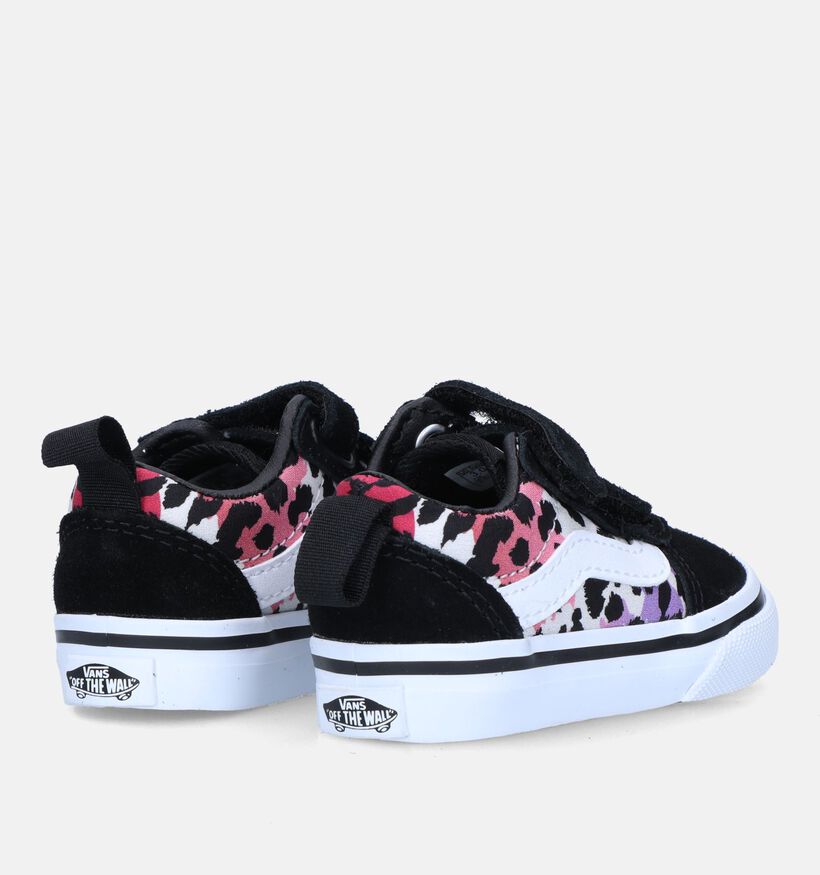 Vans Ward V Animal Gradient Zwarte Sneakers voor meisjes (327967)