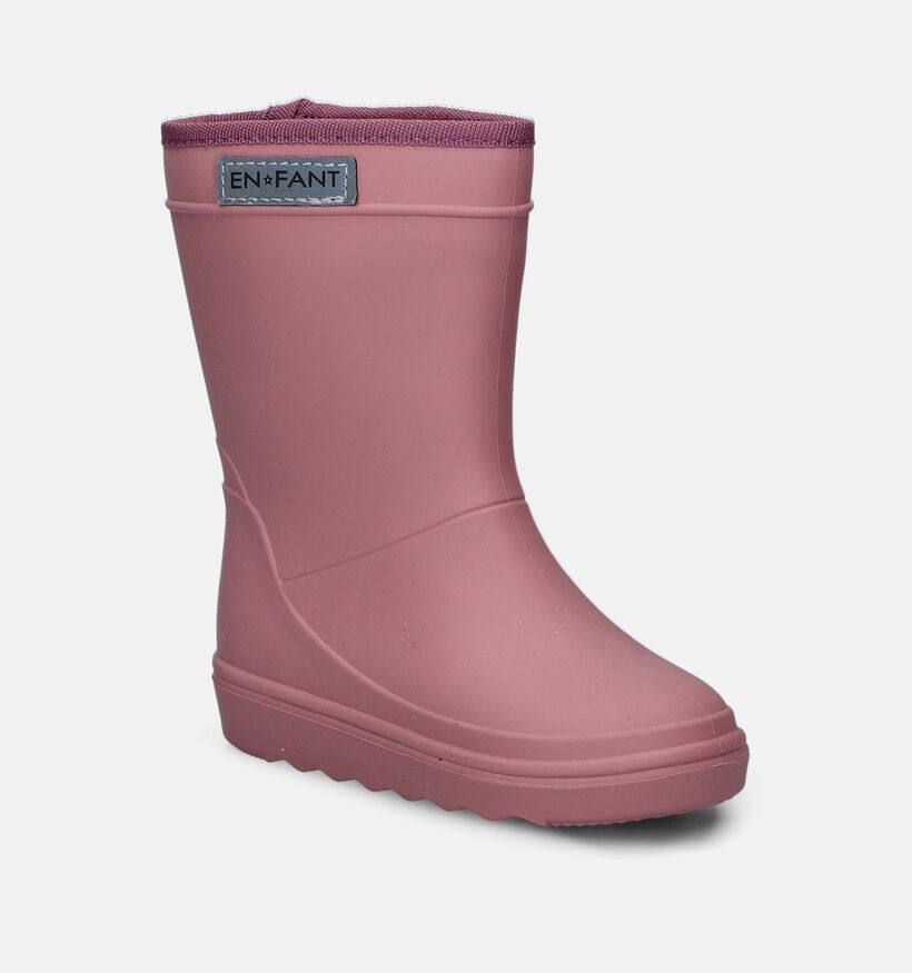 En Fant Old Rose Gevoerde Regenlaarzen Roze voor meisjes (379539)