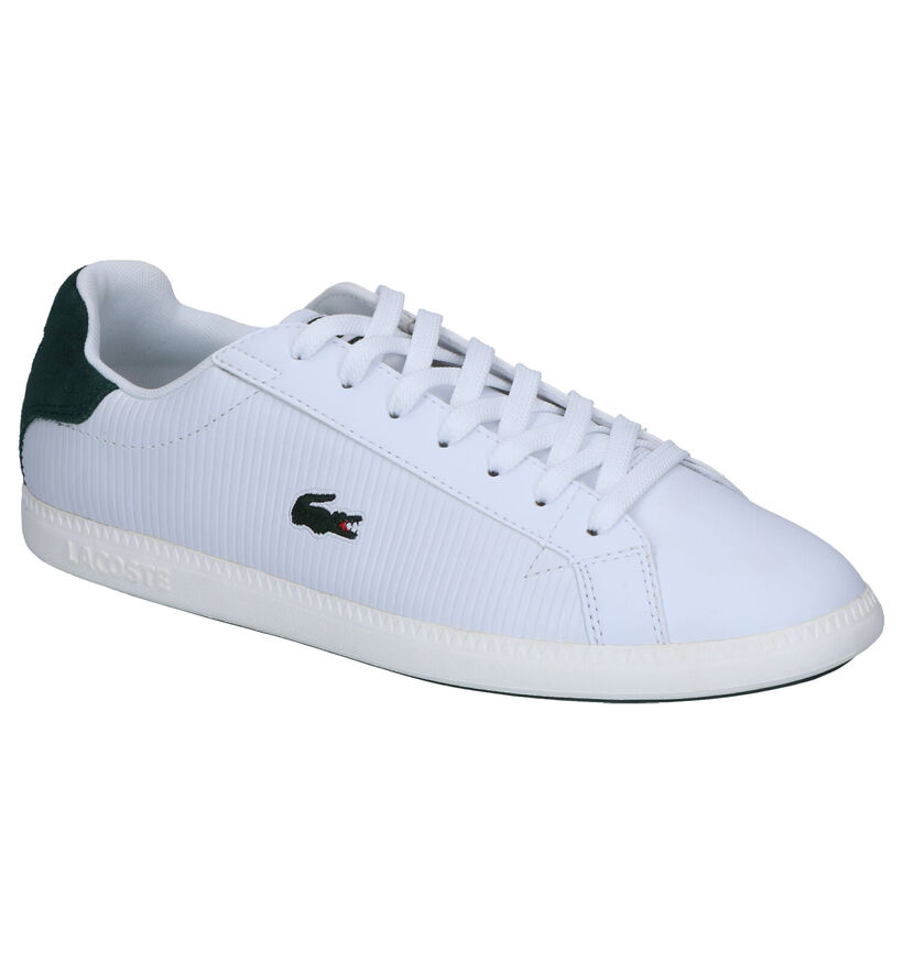 Lacoste Baskets basses en Blanc en cuir (253445)