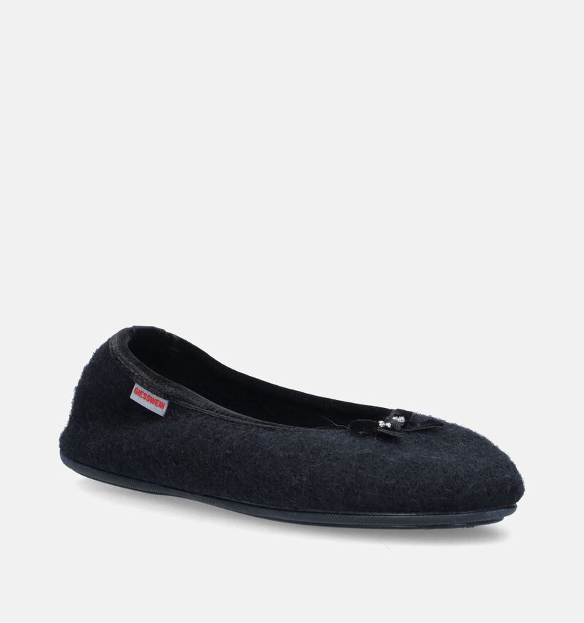 Giesswein Hohenau Zwarte Pantoffels pour femmes (349157)