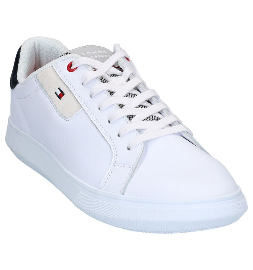 Tommy Hilfiger Chaussures à lacets en Blanc en cuir (264961)