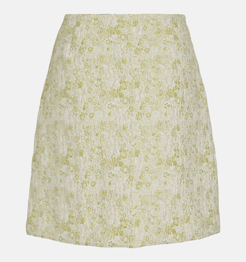 Vila Kaia Jacquard Groene Rok voor dames (369451)
