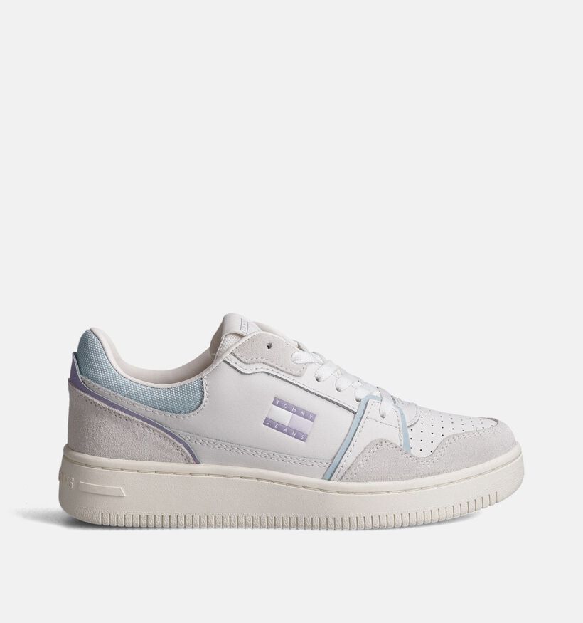 Tommy Hilfiger Tommy Jeans Retro Witte Sneakers voor dames (358701) - geschikt voor steunzolen