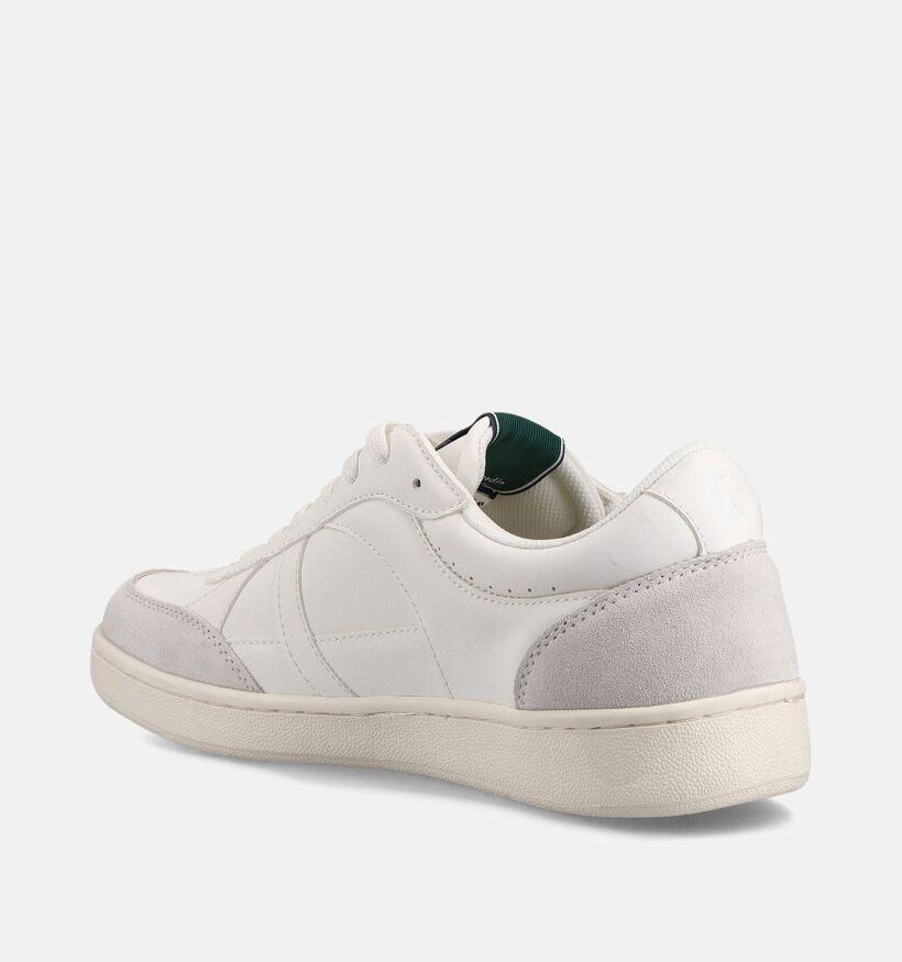 Bjorn Borg Court WB Baskets basses en Blanc pour hommes (369014) - pour semelles orthop&eacute;diques