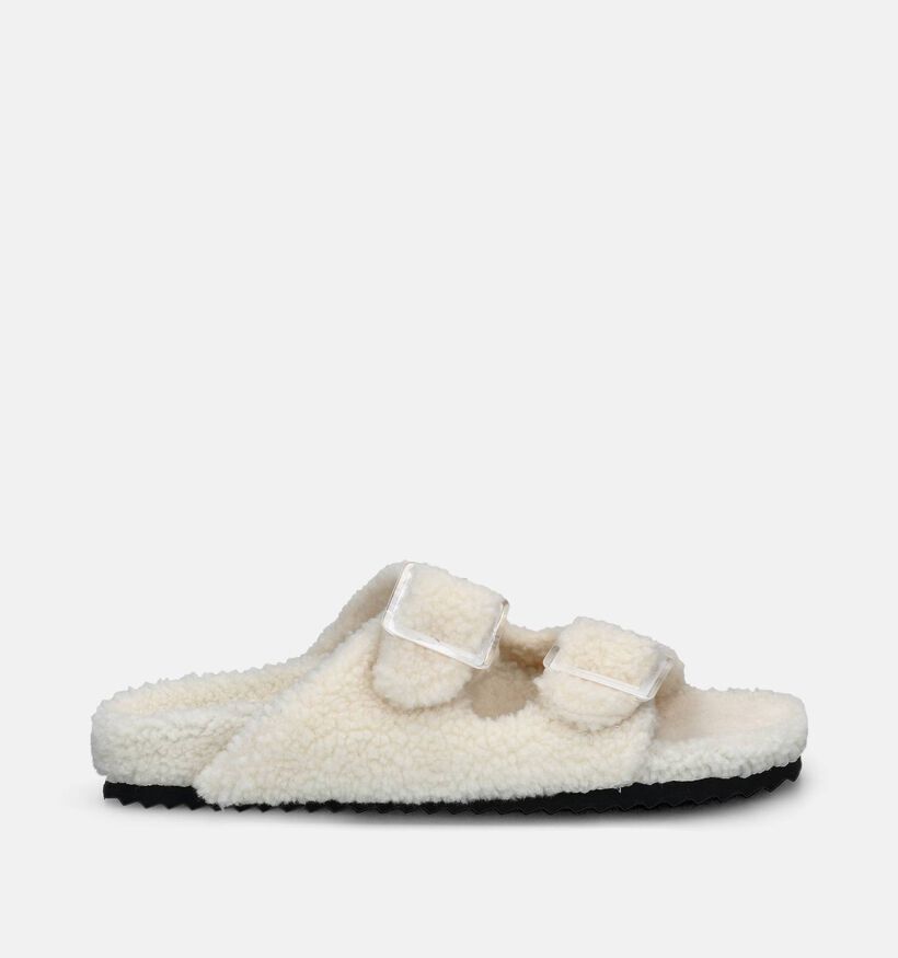 Colors of California Pantoufles ouvertes en Beige pour femmes (300190)