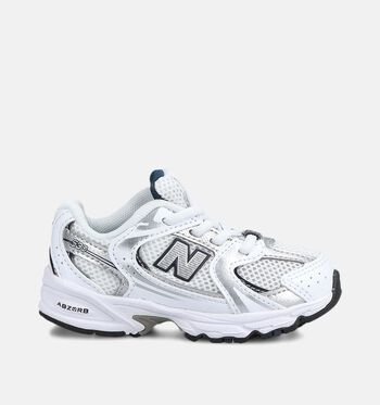New Balance 530 Low Sneakers WHITE/White/Pink/WHITE/ NATURAL INDIGO/summer fog/nimbus cloud