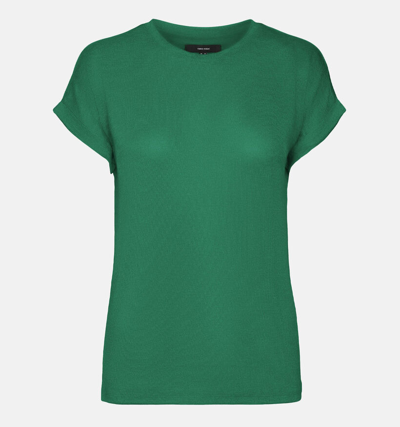 Vero Moda Brianna Groen Basic T-shirt voor dames (352168)