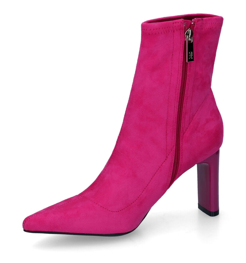 Xti Bottines à talons en Violet foncé pour femmes (319878)