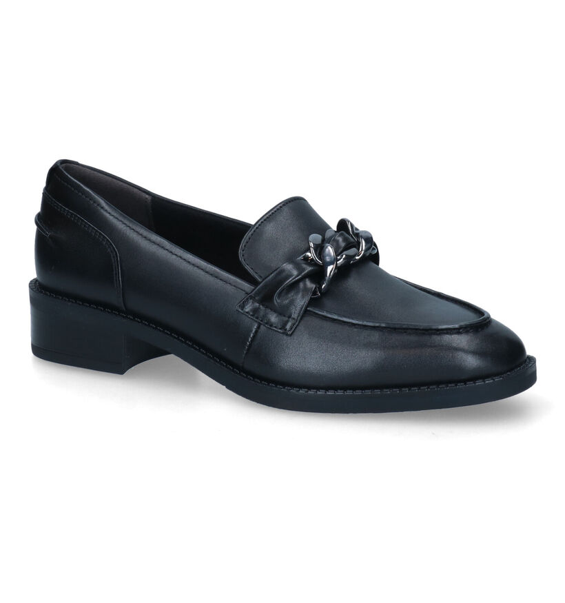 Tamaris Loafers en Noir en cuir (315404)