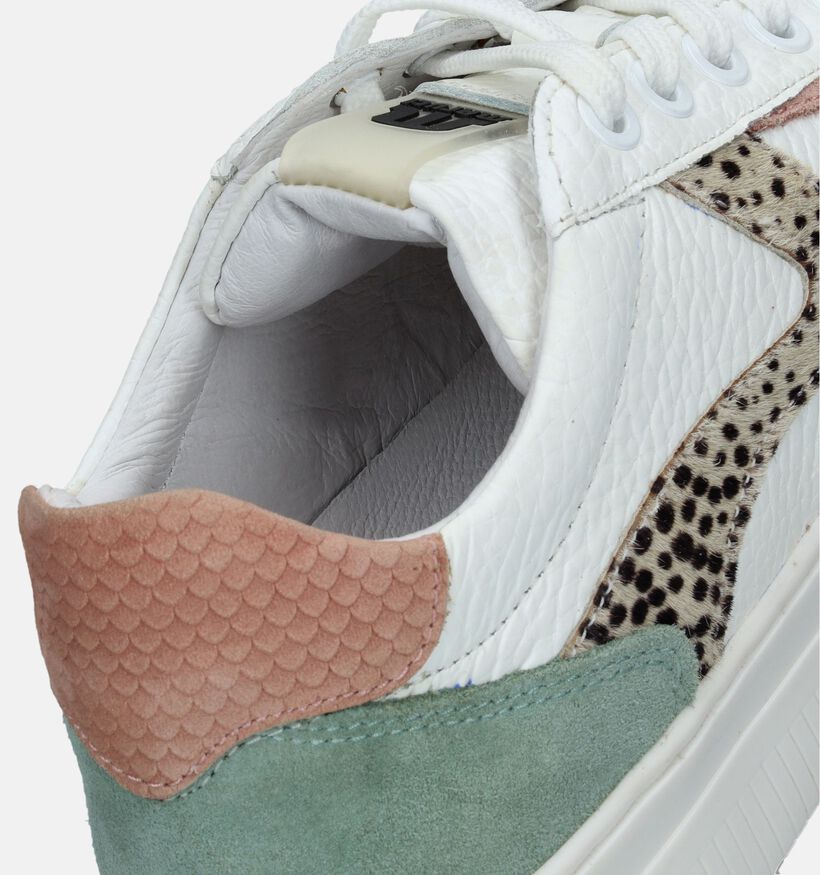 Maruti Momo Witte Sneakers voor dames (337941) - geschikt voor steunzolen