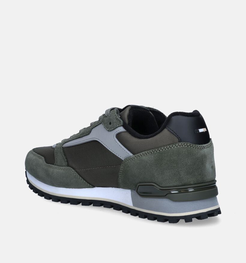 BOSS Parkour-L Runn Chaussures avec lacets en Vert Kaki pour hommes (343641) - pour semelles orthopédiques