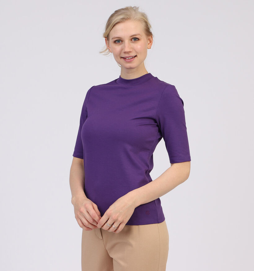 comma Paarse T-shirt (304361)