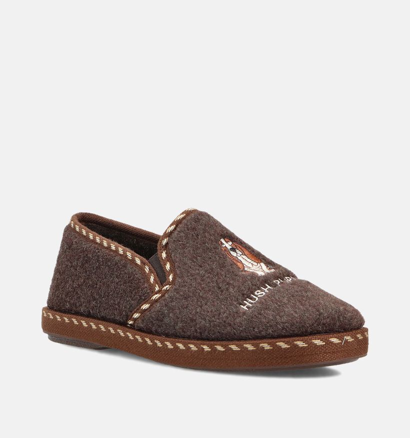 Hush Puppies Diacono Bruine Pantoffels voor heren (377916)