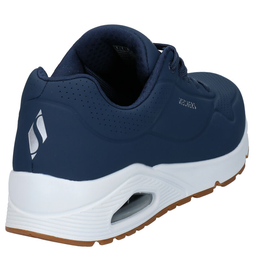 Skechers Uno Stand On Air Zwarte Sneakers voor heren (334159)