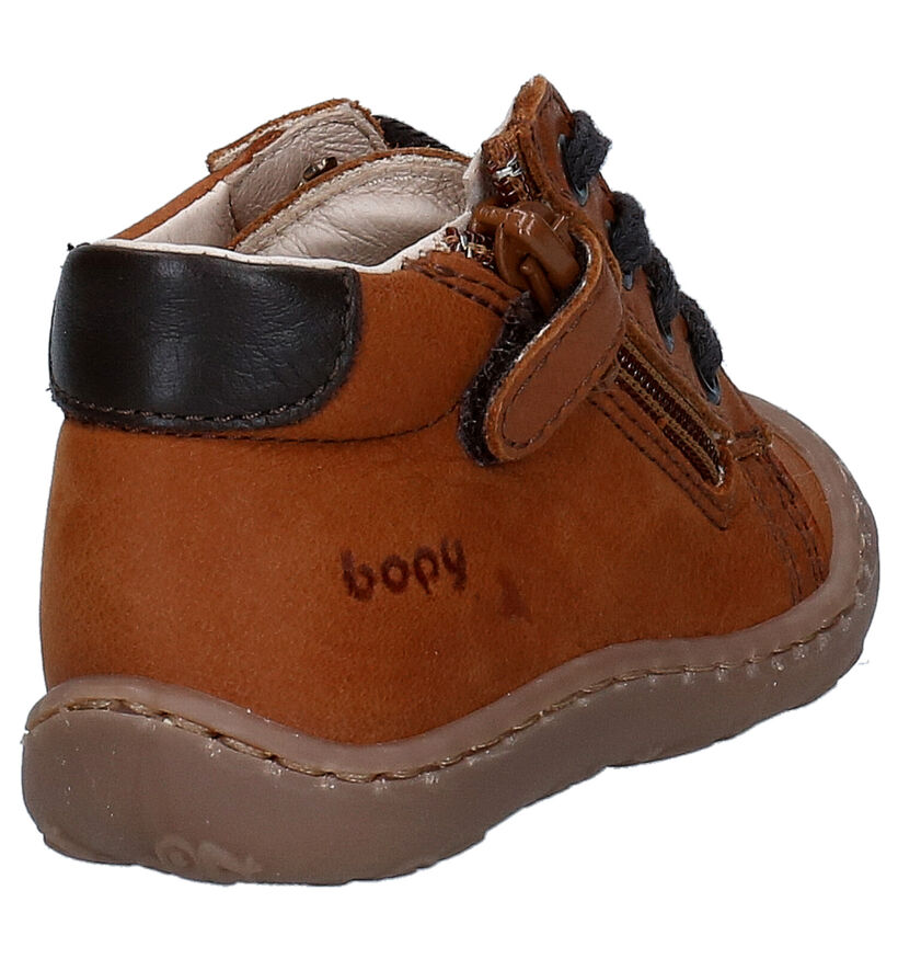Bope Jejou Cognac Babyschoentjes voor jongens (306991) - geschikt voor steunzolen