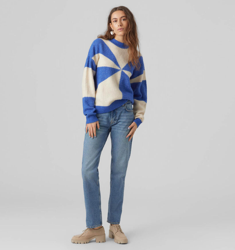 Vero Moda Philine Pull en Jaune pour femmes (329007)
