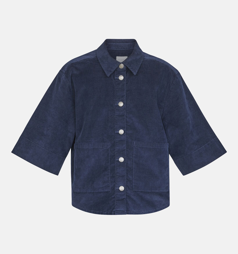 SISTERS POINT Olea Chemise en Bleu pour femmes (349343)