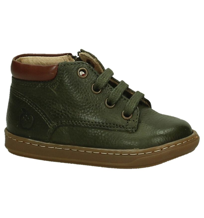 Shoo Pom Chaussures hautes en Vert en cuir (204672)