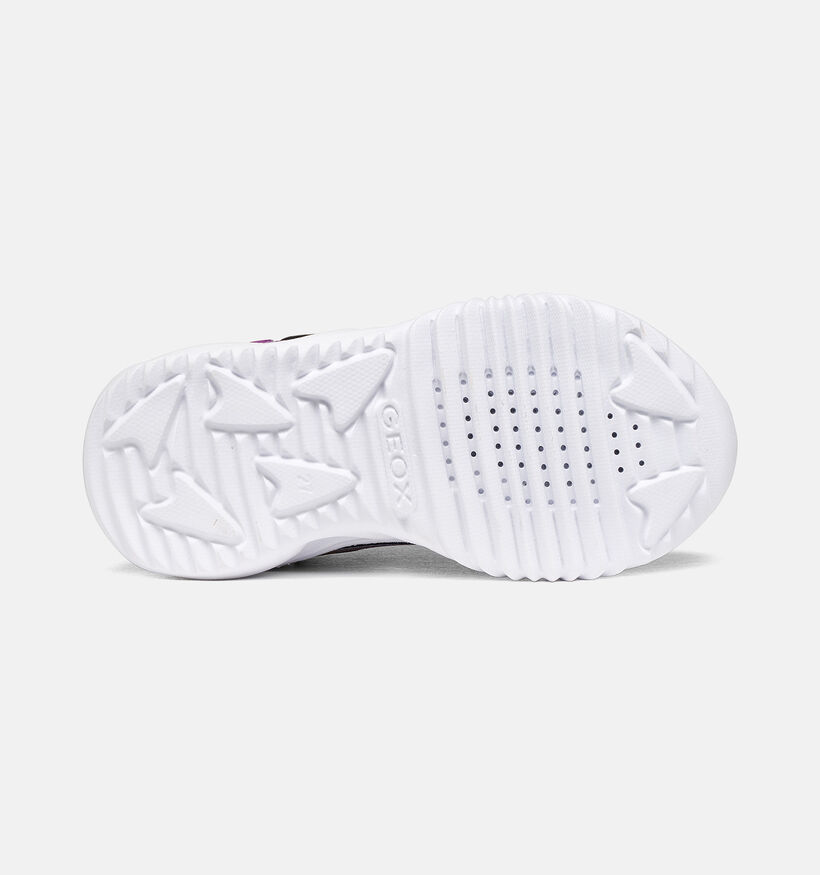 Geox Assister Baskets basses en Bleu fonc&eacute; pour filles (376256) - pour semelles orthop&eacute;diques