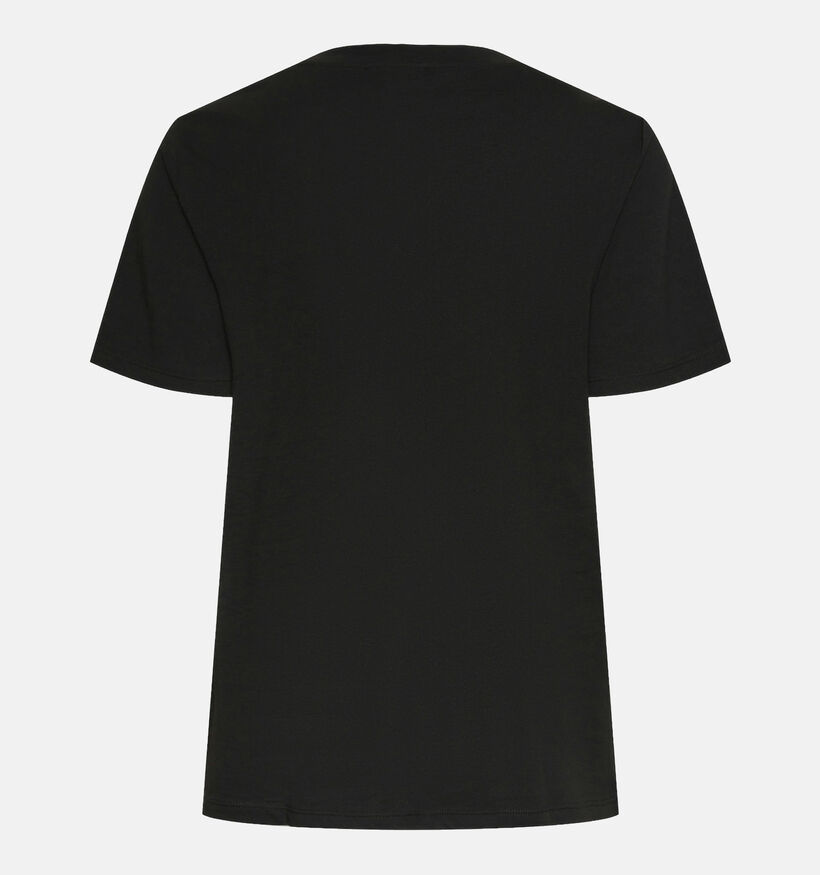 Pieces Rine T-shirt en Noir pour femmes (348383)