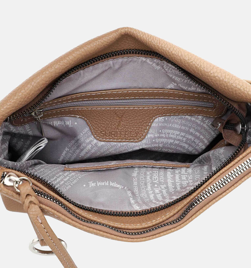 Suri Frey Sacs porté croisé en Taupe pour femmes (363348)