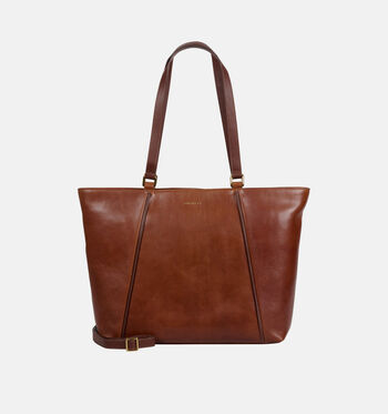 Burkely Cabas Noir/Cognac