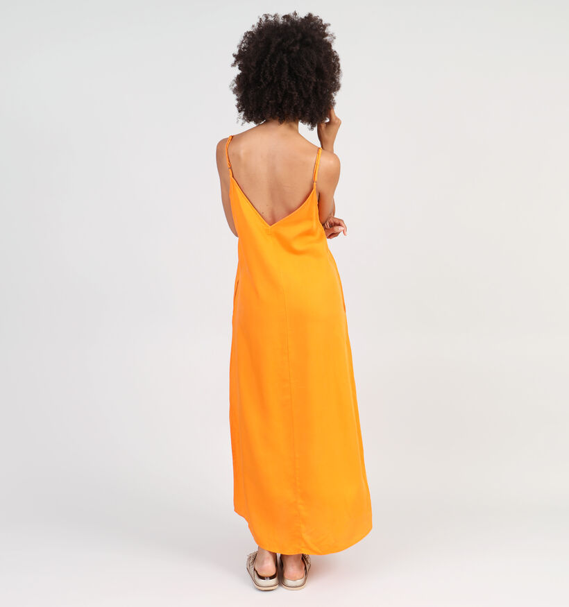 Vila Misti Oranje Maxi jurk voor dames (342088)