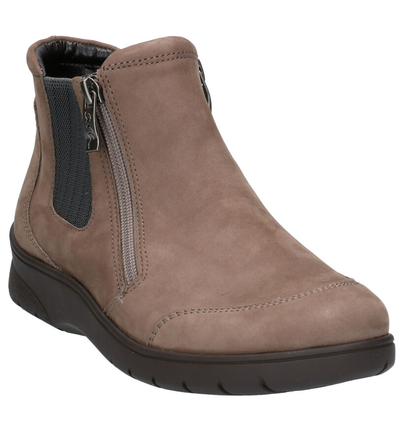 Ara Meran Chaussures hautes en Taupe en nubuck (260840)