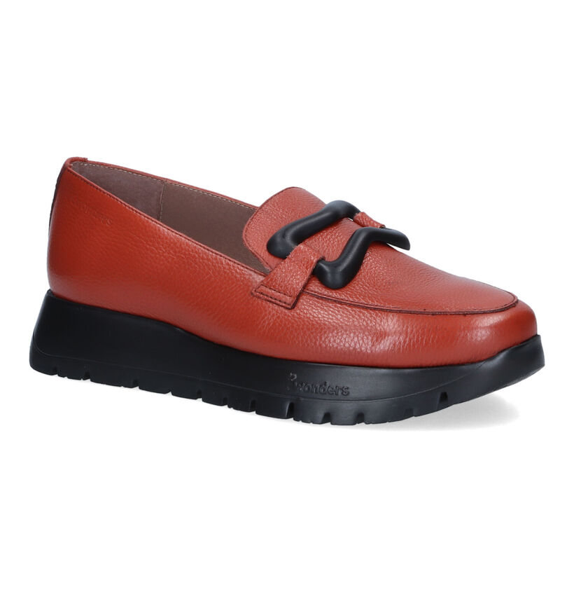Wonders Chaussures à enfiler en Orange foncé pour femmes (317239) - pour semelles orthopédiques