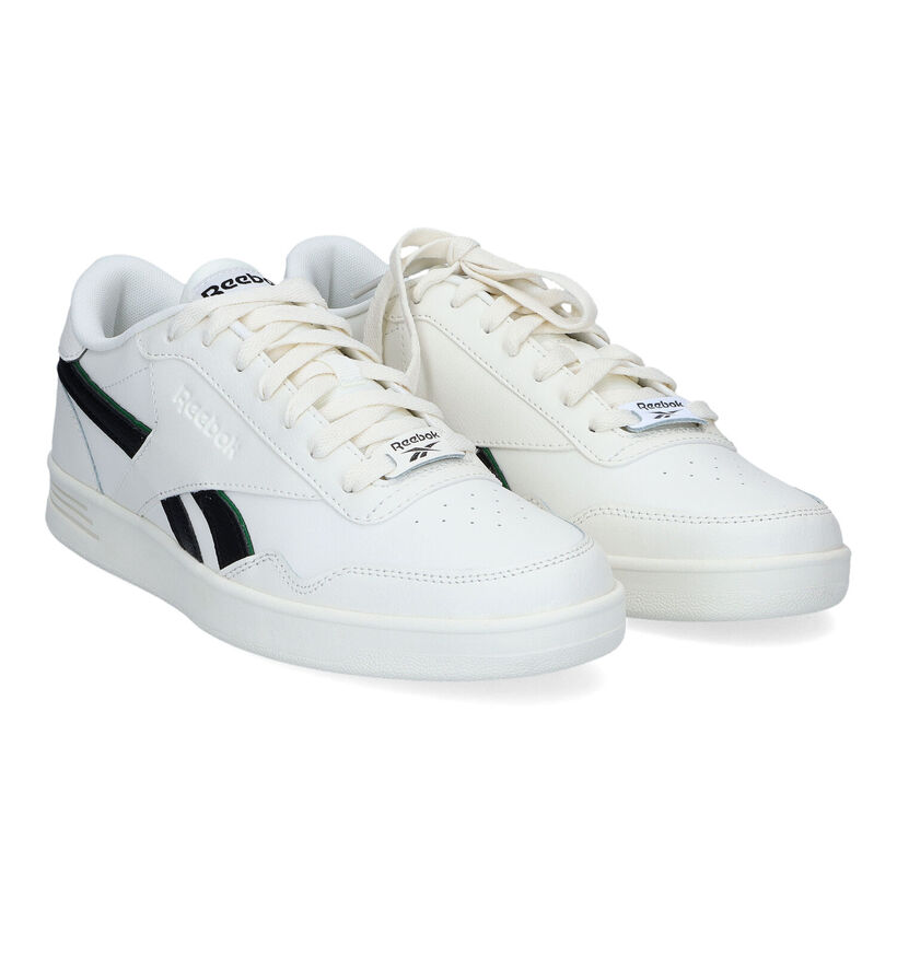 Reebok Royal Techqu Baskets en Blanc pour hommes (324814) - pour semelles orthopédiques