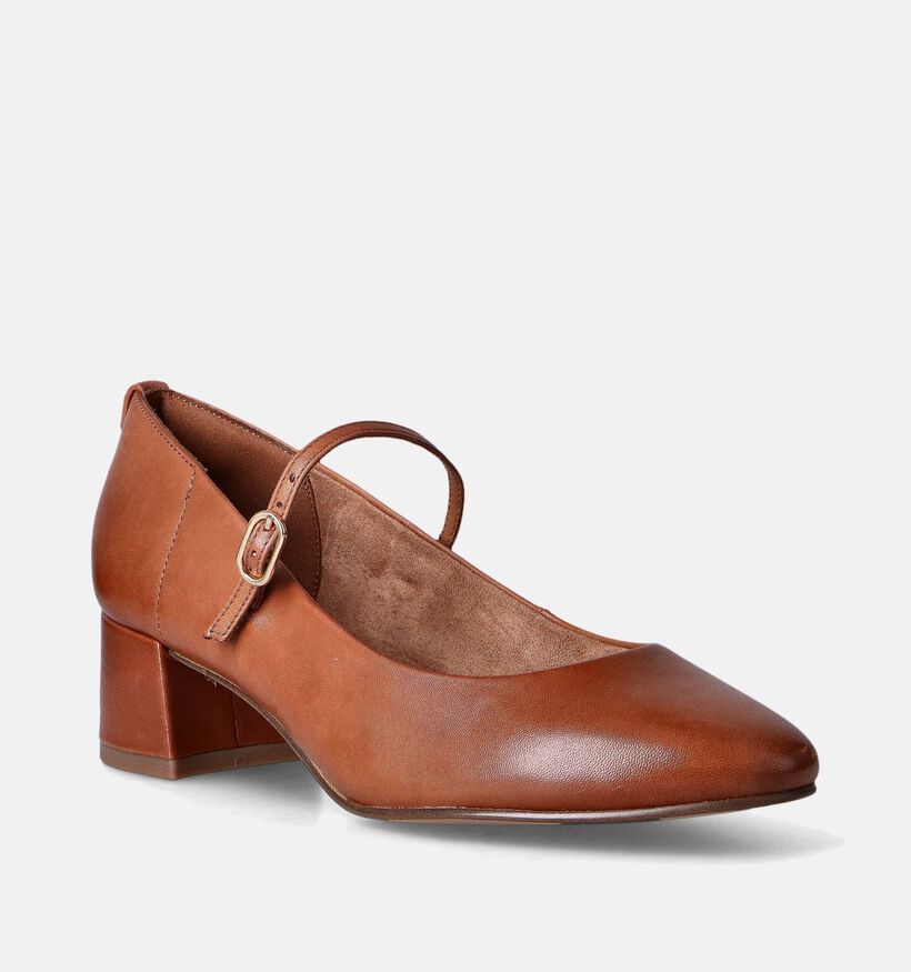 Tamaris Cognac Pumps met riempje voor dames (351561)