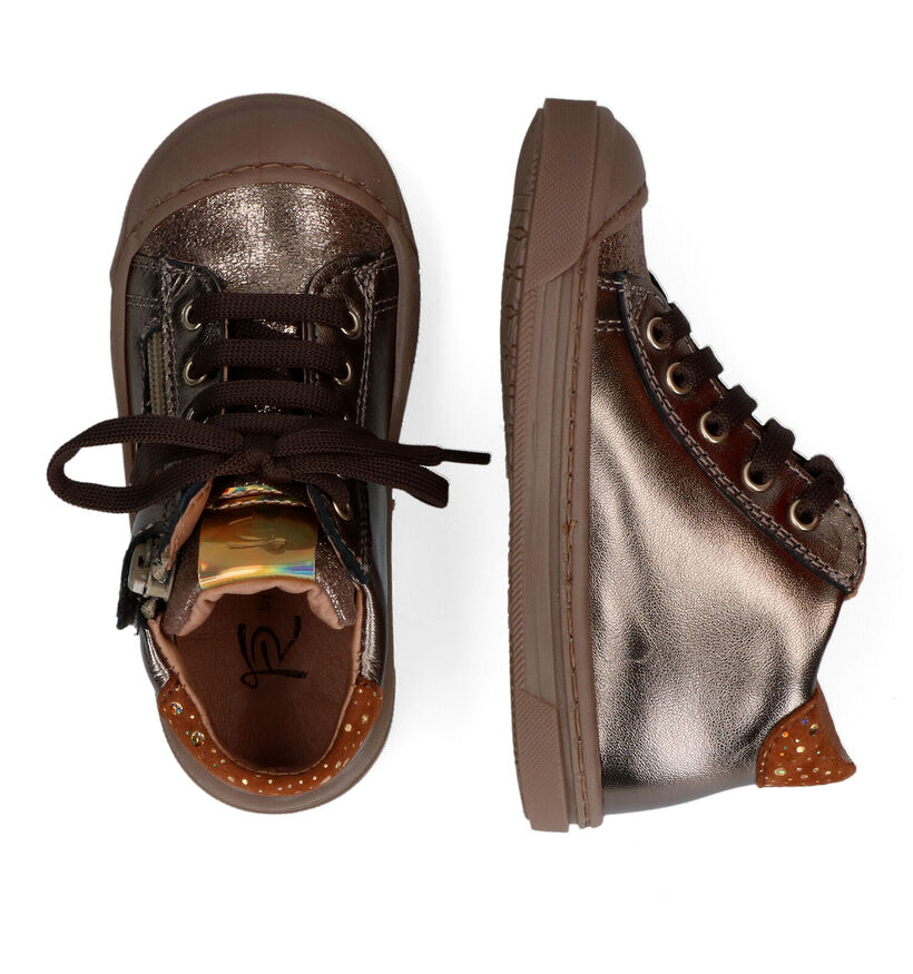 FR by Romagnoli Bronzen Babyschoenen in leer (314522)