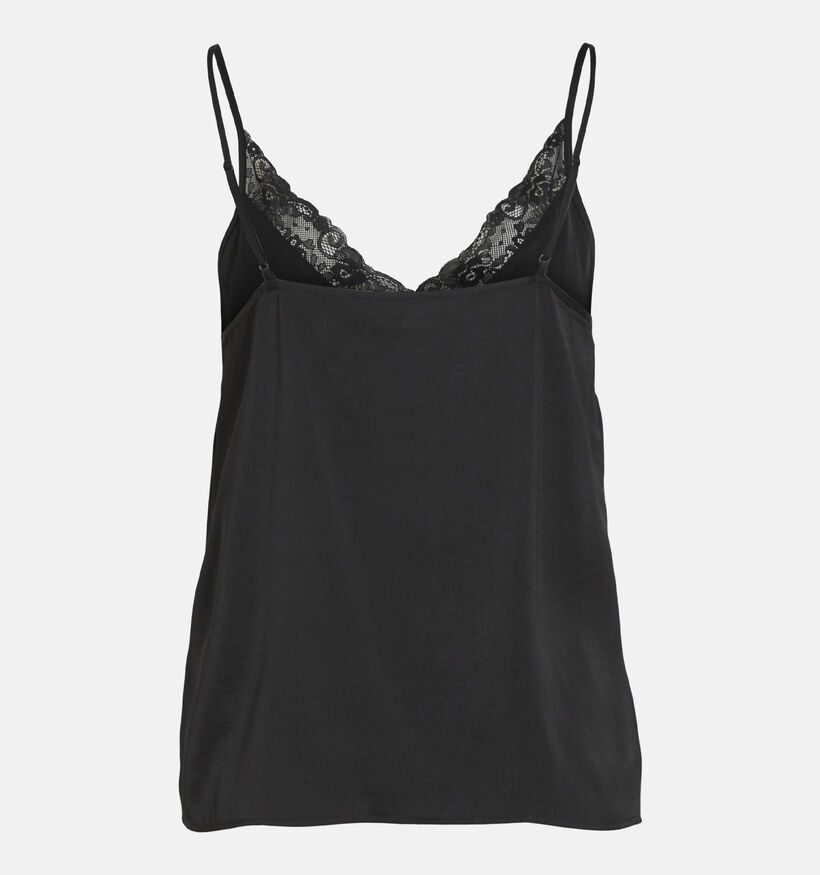Vila Cava V-Neck Lace Singlet Zwarte Top voor dames (335455)