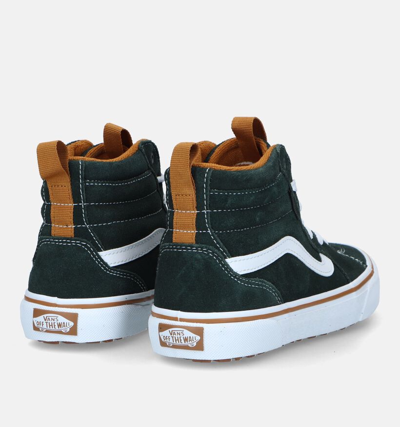 Vans Filmore Hi Vansguard Baskets de skate en Vert pour garçons (327961)