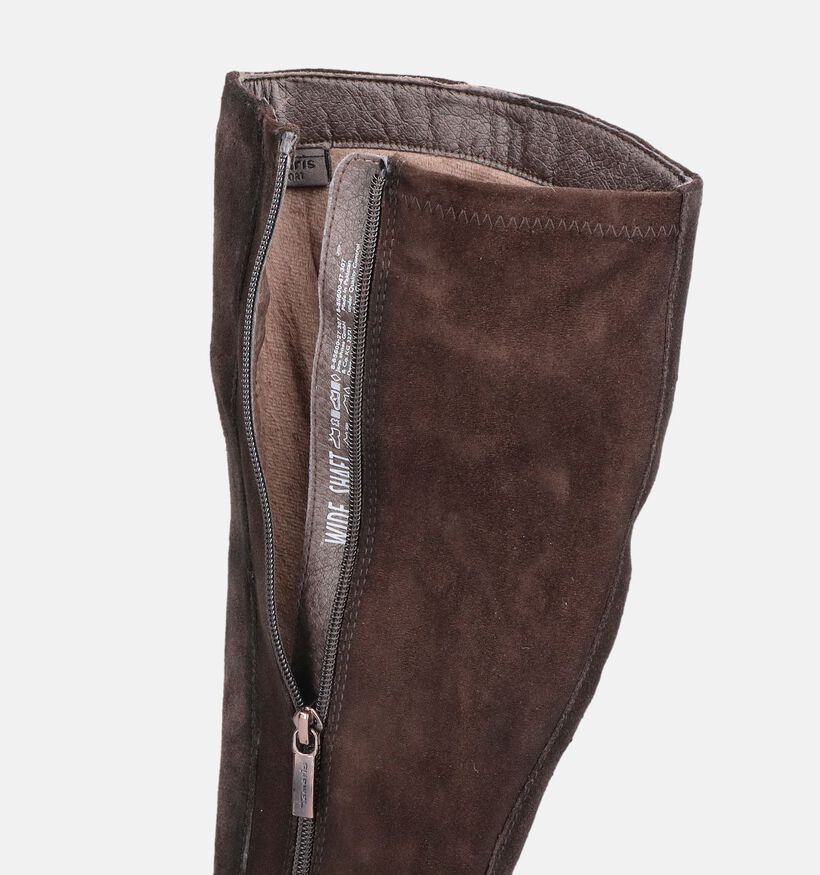 Tamaris Comfort Bottes hautes en Marron pour femmes (376369) - pour semelles orthop&eacute;diques