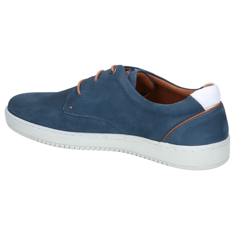 Australian Veneto Donkerblauwe Geklede Schoenen in nubuck (272527)