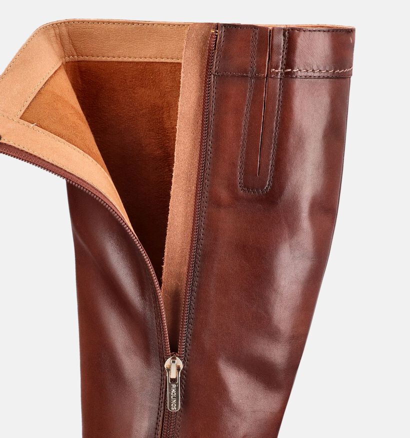 Pikolinos LLANES Bottes hautes en Cognac pour femmes (379310)