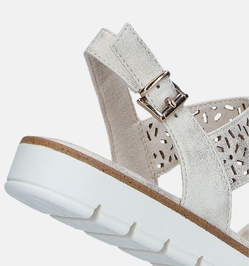 Marco Tozzi Gouden Sandalen voor dames (338355)