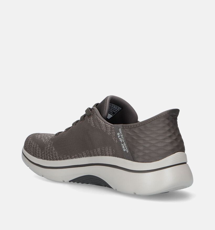 Skechers Go Walk Arch Fit Taupe Sneakers voor heren (350315) - geschikt voor steunzolen