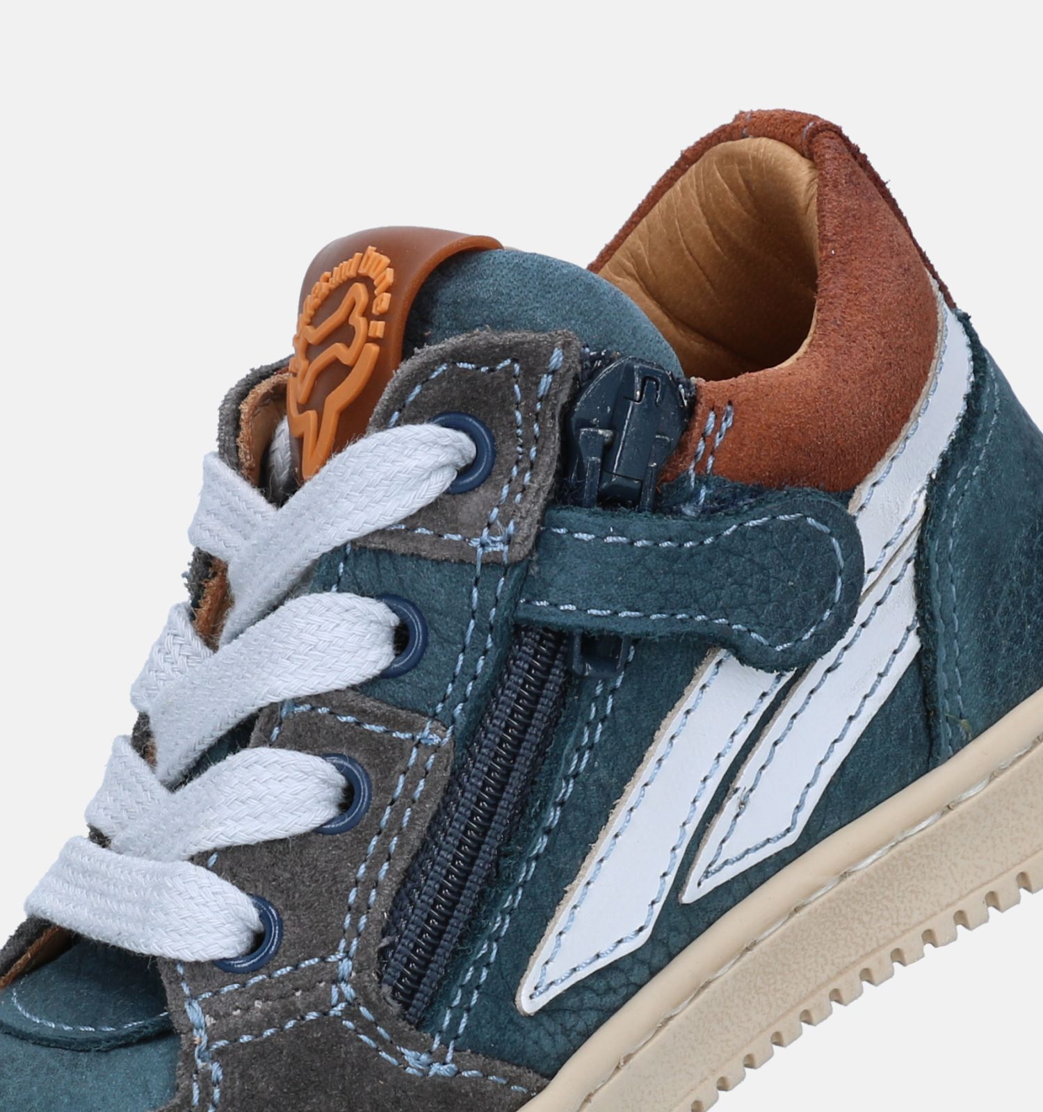 STONES and BONES Nomi Blauwe Babyschoenen Jongens Babyschoenen