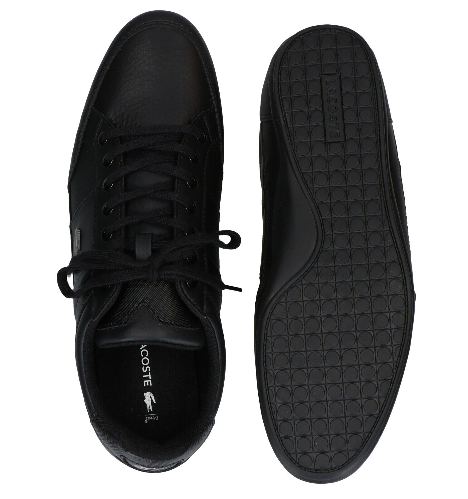Lacoste Chaymon Zwarte Veterschoenen Heren Lage schoenen Online op TORFS.BE
