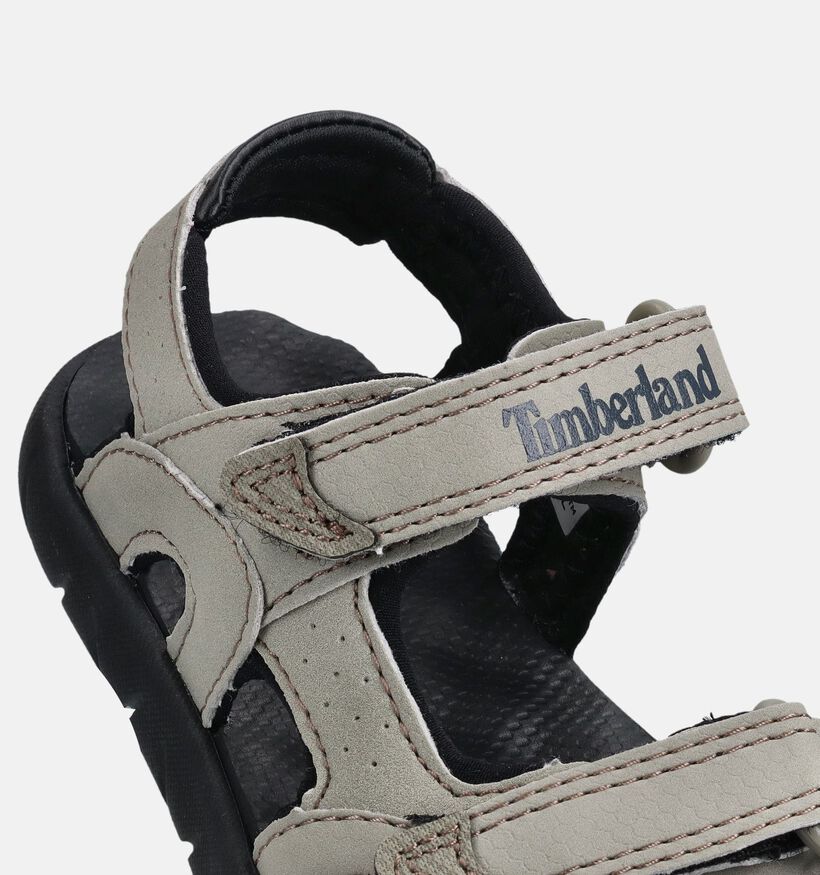 Timberland Perkins Row Backtstrap Chaussures d'eau en Gris pour gar&ccedil;ons (368728)